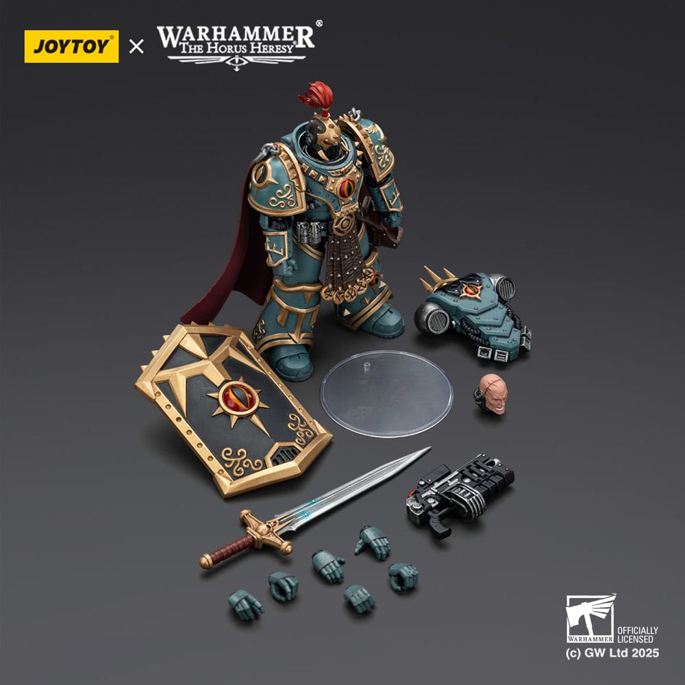 Warhammer The Horus Heresy Actionfigur Sons of Horus Little Horus Aximand Captain of the 5th Company 20 cm