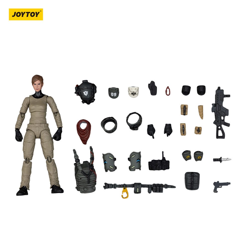 APOC Series Dark Source Actionfigur Stellar Scar Assault Team Gravelgold 11 cm