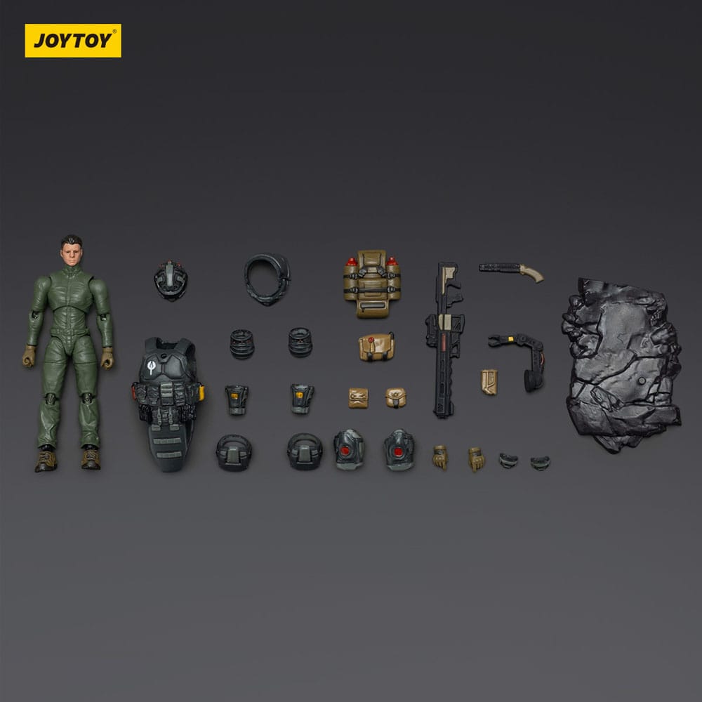 Steel Ride Corps Dark Source Actionfigur Assaulter Volok 7 cm