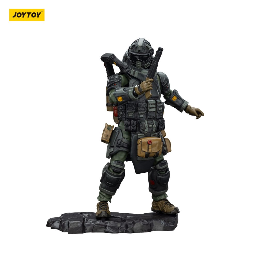 Steel Ride Corps Dark Source Actionfigur Assaulter Volok 7 cm