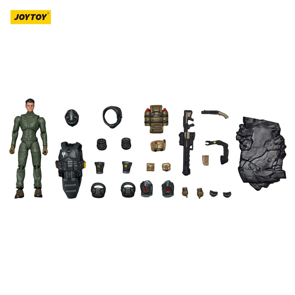 Steel Ride Corps Dark Source Actionfigur Assaulter Volok 7 cm