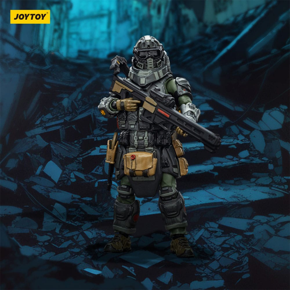 Steel Ride Corps Dark Source Actionfigur Assaulter Volok 7 cm