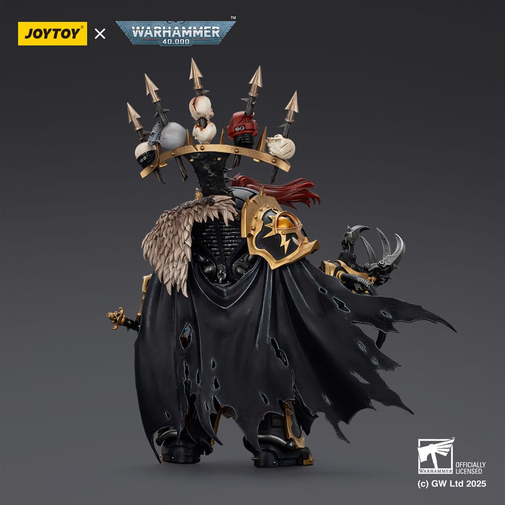 Warhammer 40,000 Actionfigur Black Legion Abaddon the Despoiler with Drach'nyen and the Talo 16 cm