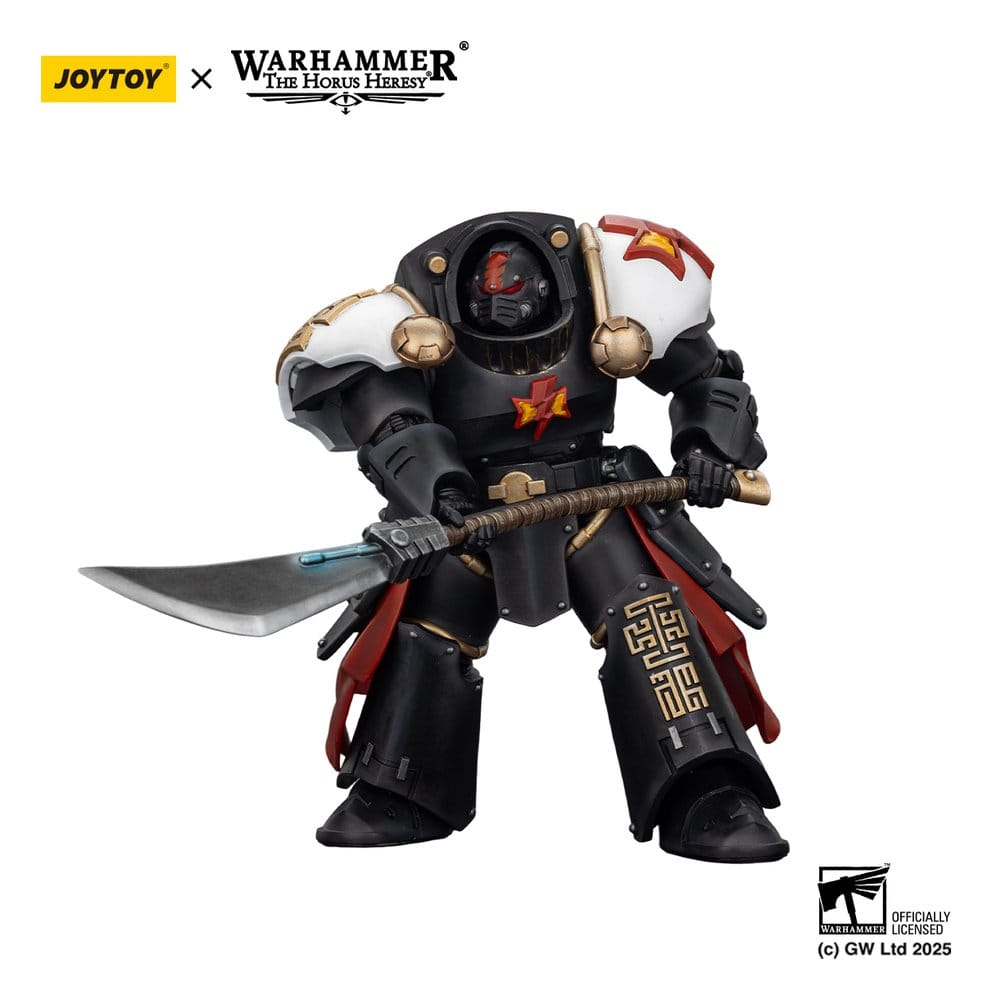Warhammer The Horus Heresy Actionfigur White Scars Ebon Keshig Terminator 2 with Power Glaive 13 cm