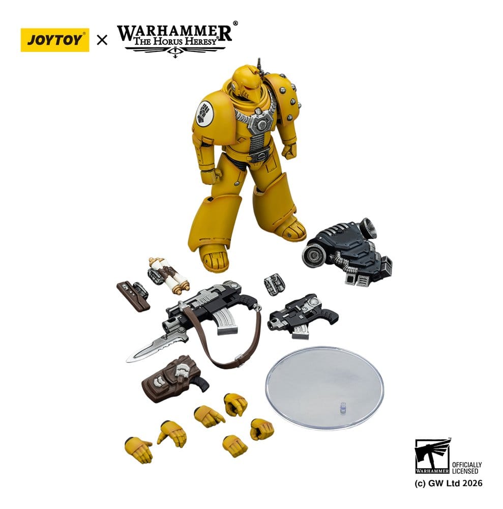 Warhammer The Horus Heresy Actionfigur Imperial Fist MKVI Tactical Legionary 12 cm