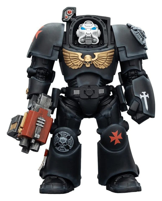 Warhammer 40,000 Actionfigur Black Templars Terminator 2 with Power Fist and Storm Bolter 14 cm
