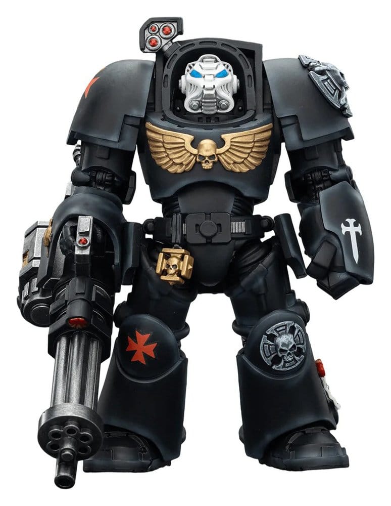 Warhammer 40,000 Actionfigur Black Templars Terminator 3 with Power Fist and Storm Bolter 14 cm