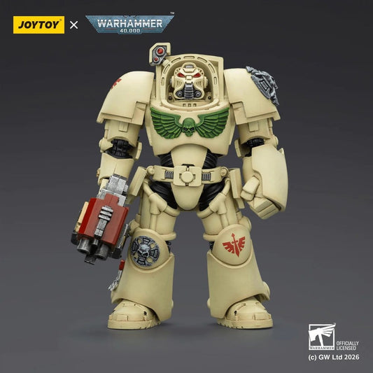 Warhammer 40,000 Actionfigur Dark Angels Deathwing Terminator 2 with Power Fist and Storm Bolter 14 cm