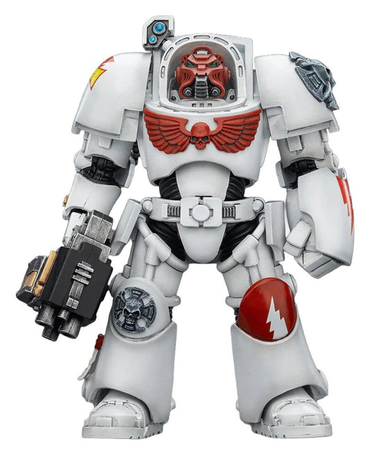 Warhammer 40,000 Actionfigur White Scars Terminator 2 with Power Fist and Storm Bolter 14 cm