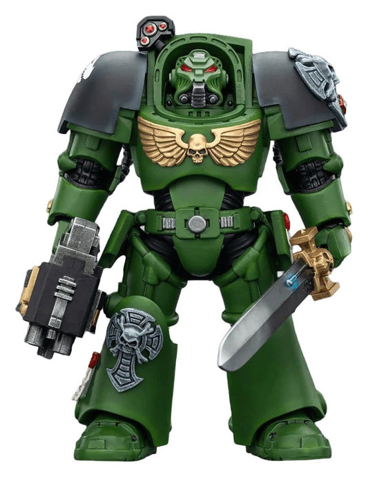 Warhammer 40,000 Actionfigur Salamanders Terminator 1 with Power Sword and Storm Bolter 14 cm