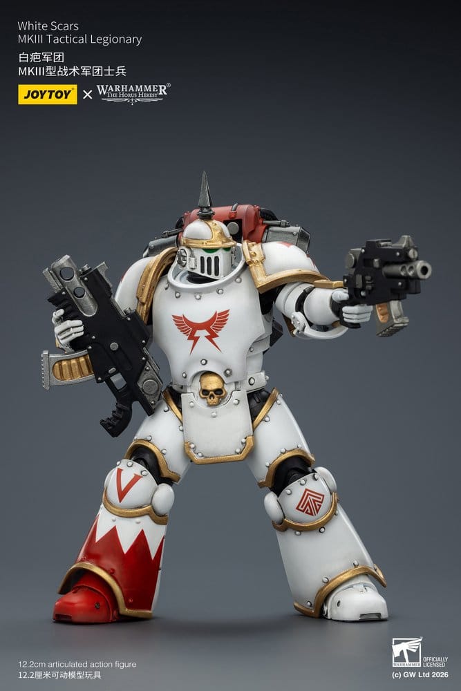 Warhammer The Horus Heresy Actionfigur White Scars MKIll Tactical Legionary 12 cm
