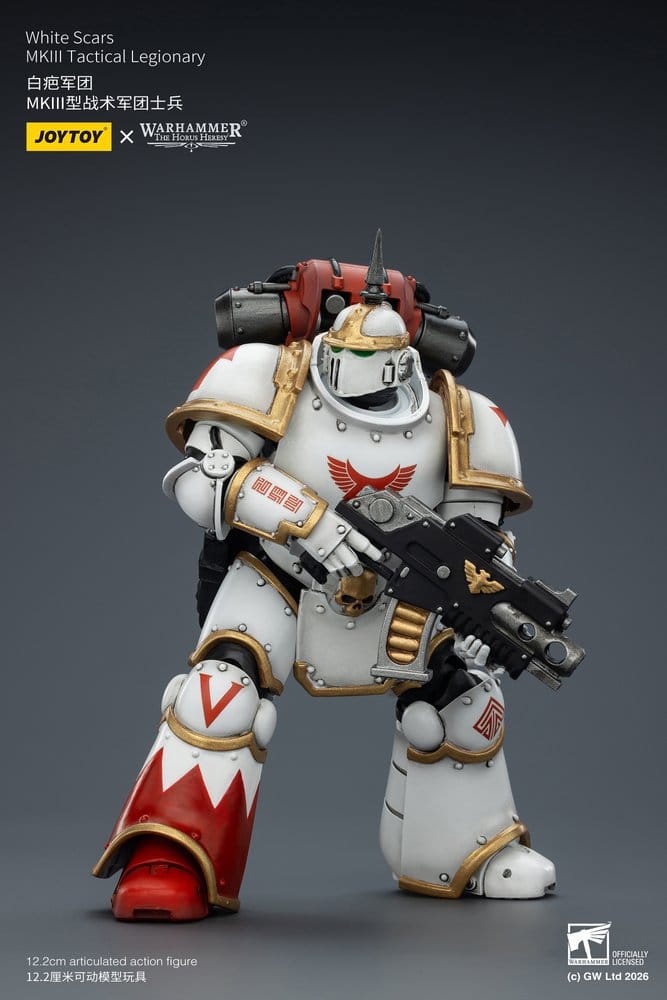 Warhammer The Horus Heresy Actionfigur White Scars MKIll Tactical Legionary 12 cm