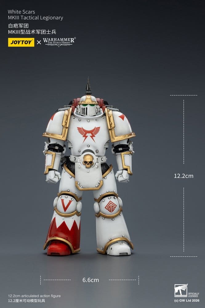 Warhammer The Horus Heresy Actionfigur White Scars MKIll Tactical Legionary 12 cm