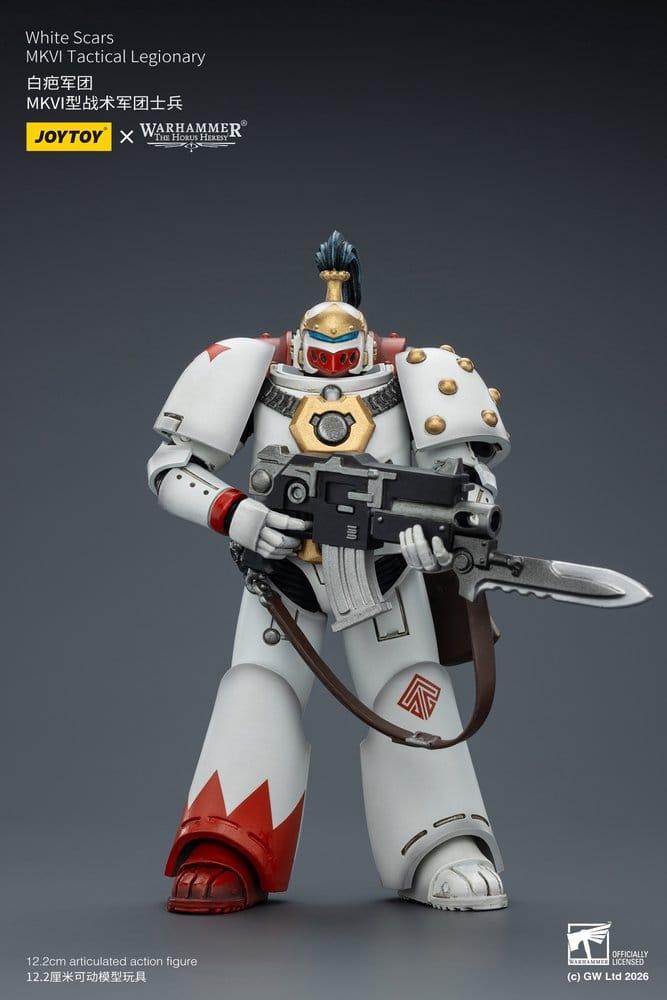 Warhammer The Horus Heresy Actionfigur White Scars MKVI Tactical Legionary 12 cm