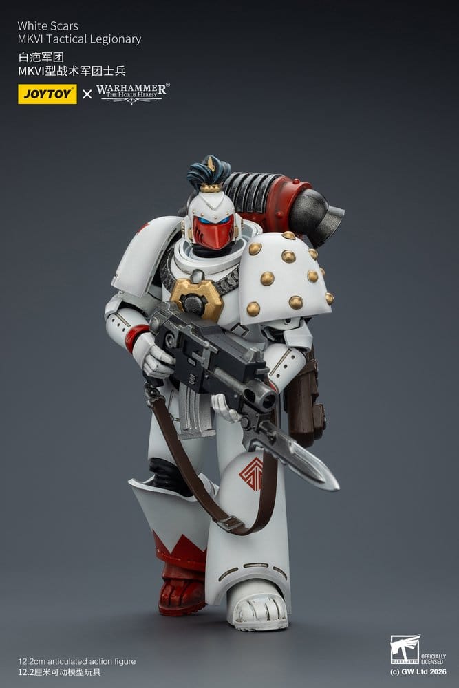Warhammer The Horus Heresy Actionfigur White Scars MKVI Tactical Legionary 12 cm