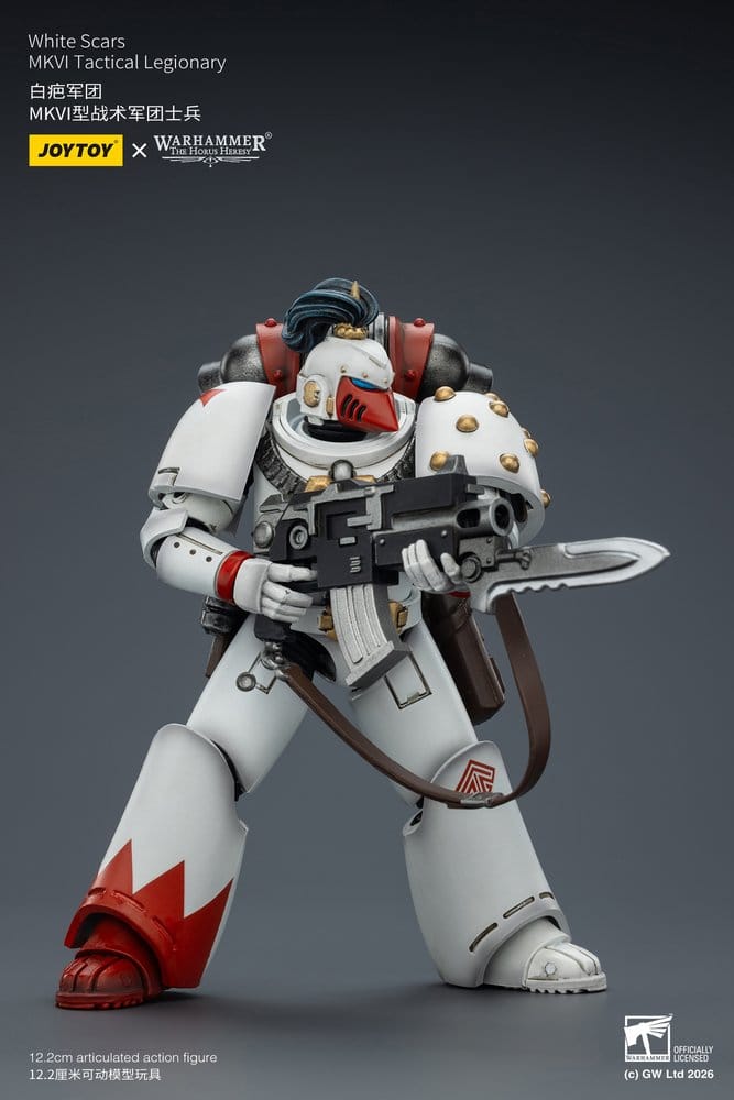 Warhammer The Horus Heresy Actionfigur White Scars MKVI Tactical Legionary 12 cm
