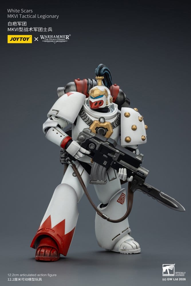 Warhammer The Horus Heresy Actionfigur White Scars MKVI Tactical Legionary 12 cm