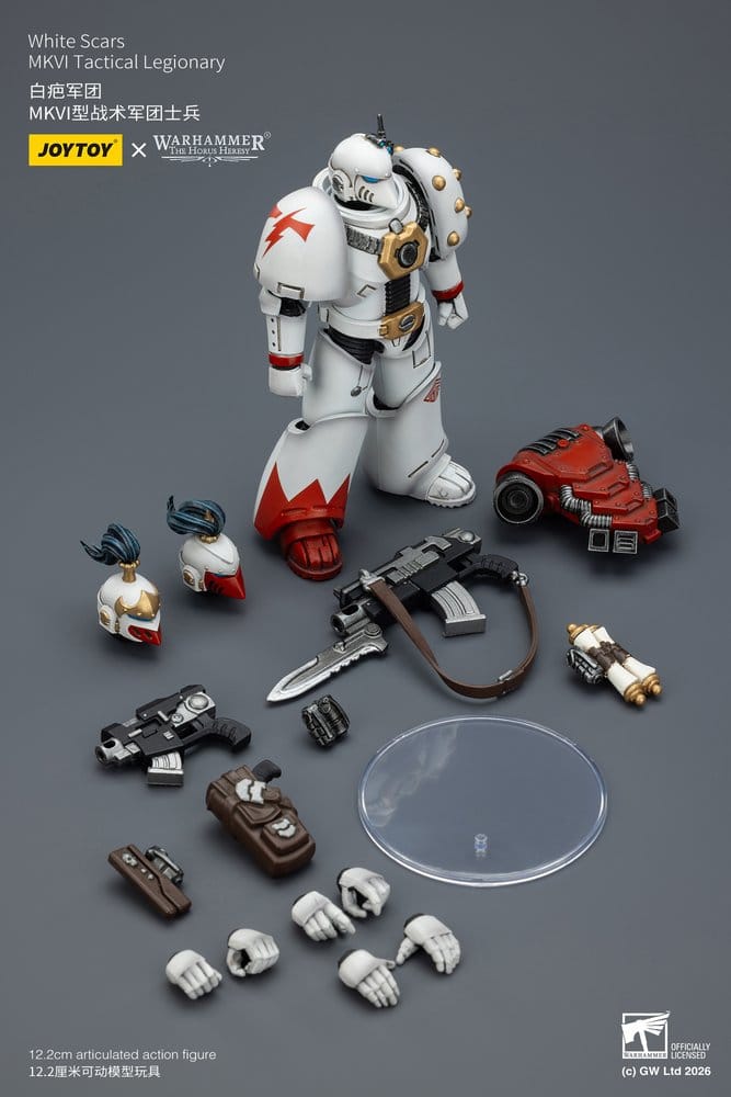 Warhammer The Horus Heresy Actionfigur White Scars MKVI Tactical Legionary 12 cm