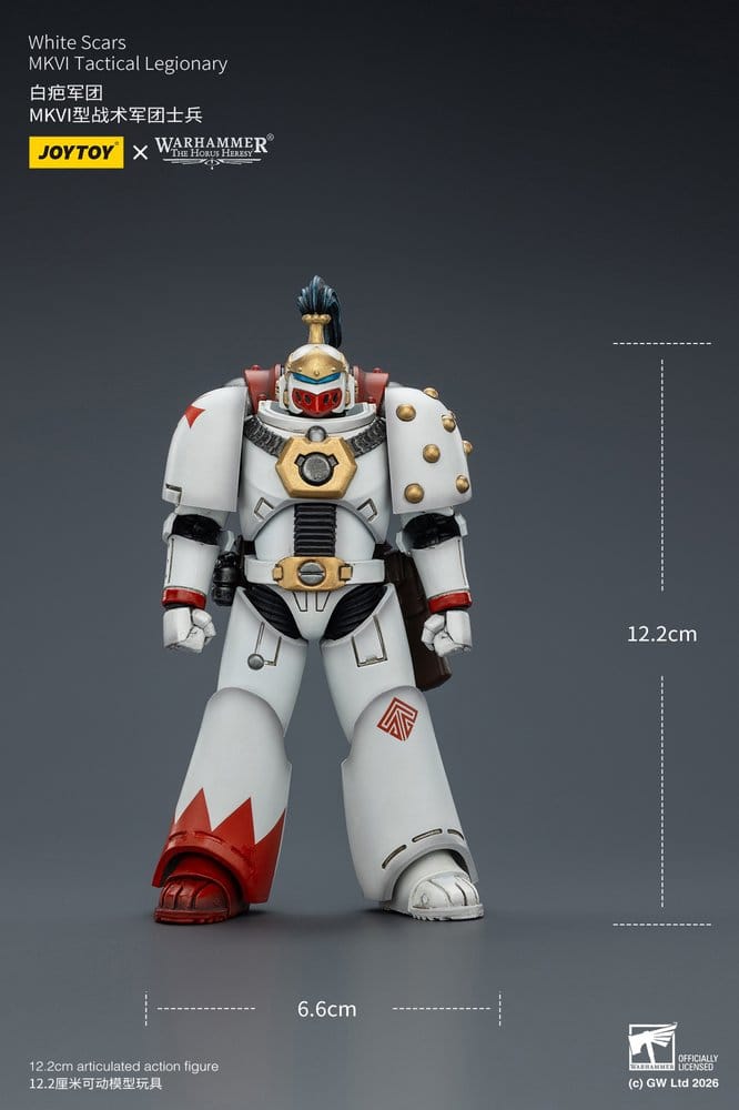 Warhammer The Horus Heresy Actionfigur White Scars MKVI Tactical Legionary 12 cm
