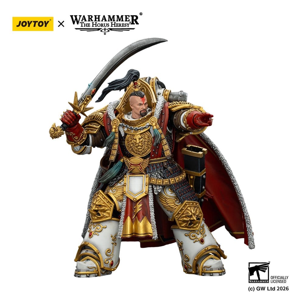 Warhammer The Horus Heresy Actionfigur White Scars Jaghatai Khan Primarch of the Vth Legion 19 cm