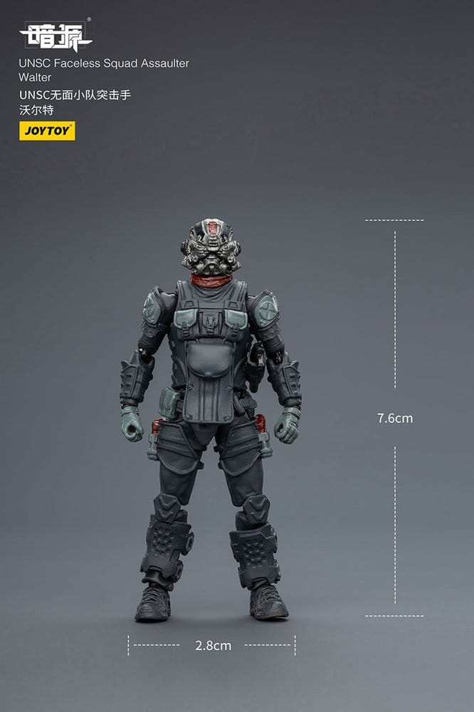 Dark Source Actionfigur 1/25 UNSC Faceless Squad 8 cm