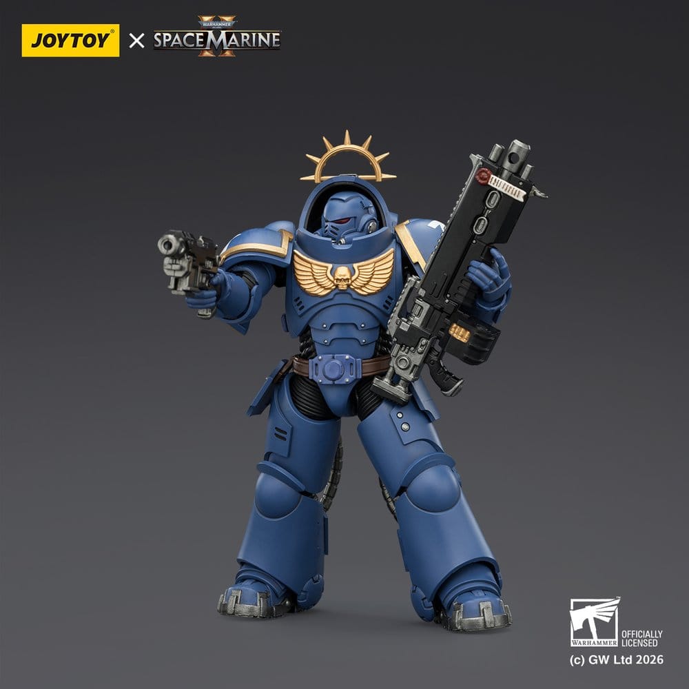 Warhammer 40,000 Actionfigur Game Edition Ultramarines Heavy Intercessor 13 cm