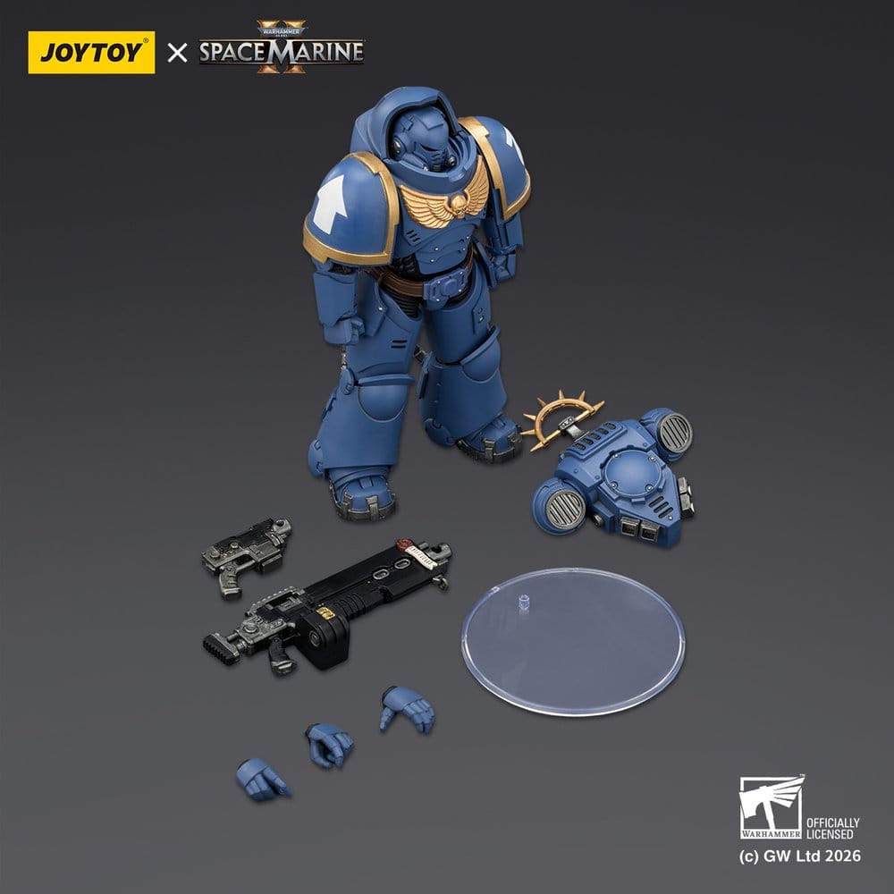 Warhammer 40,000 Actionfigur Game Edition Ultramarines Heavy Intercessor 13 cm