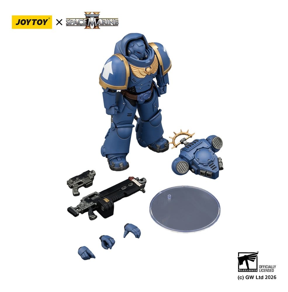 Warhammer 40,000 Actionfigur Game Edition Ultramarines Heavy Intercessor 13 cm