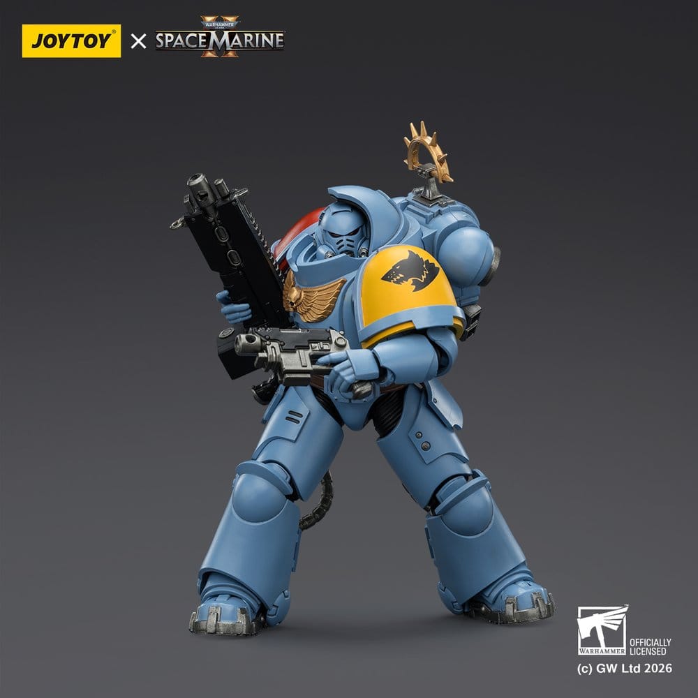 Warhammer 40,000 Actionfigur Game Edition Space Wolves Heavy Intercessor 13 cm