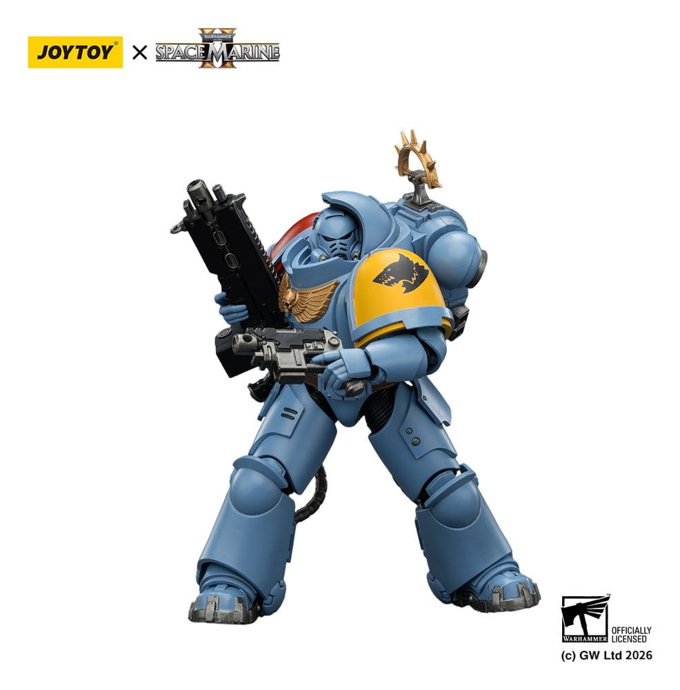 Warhammer 40,000 Actionfigur Game Edition Space Wolves Heavy Intercessor 13 cm