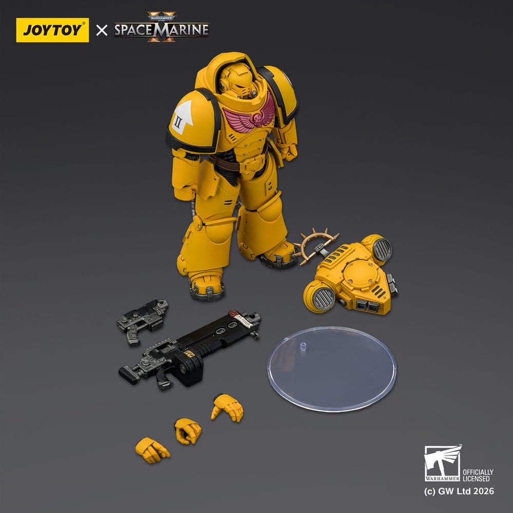 Warhammer 40,000 Actionfigur Game Edition Imperial Fists Heavy Intercessor 13 cm