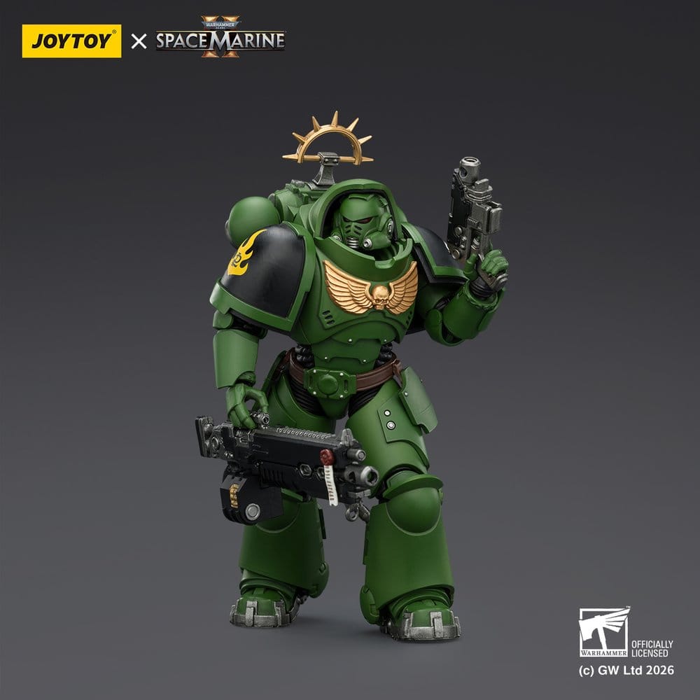 Warhammer 40,000 Actionfigur Game Edition Salamanders Heavy Intercessor 13 cm
