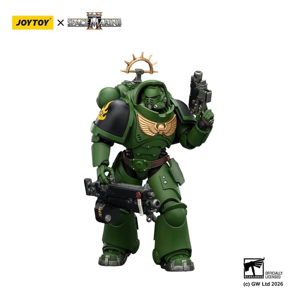 Warhammer 40,000 Actionfigur Game Edition Salamanders Heavy Intercessor 13 cm