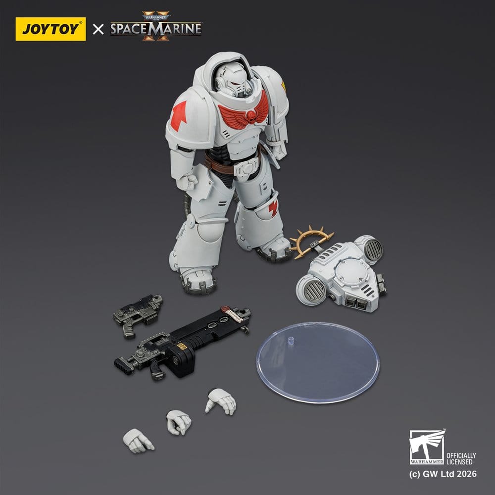 Warhammer 40,000 Actionfigur Game Edition White Scars Heavy Intercessor 13 cm