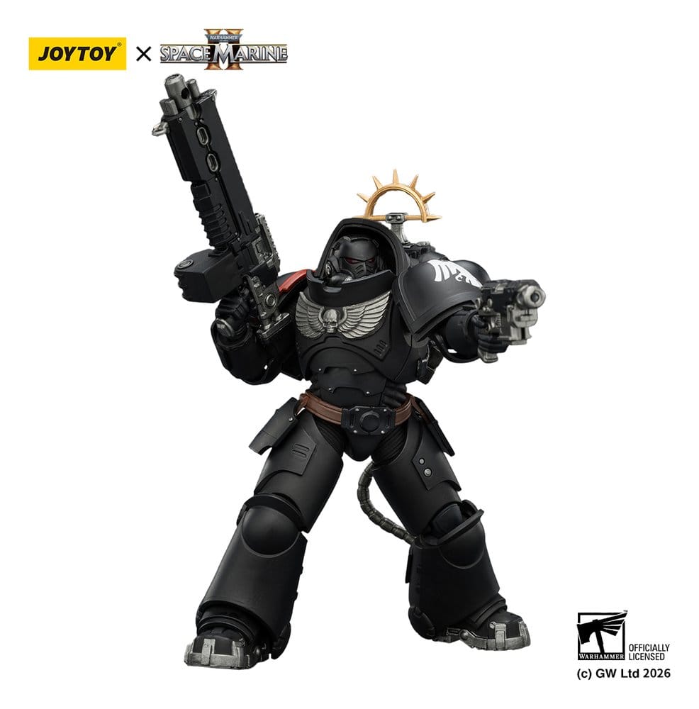 Warhammer 40,000 Actionfigur Raven Guard Heavy Intercessor 13 cm