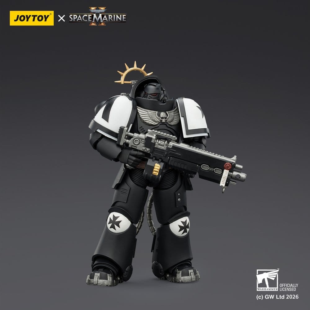 Warhammer 40,000 Actionfigur Game Edition Black Templars Heavy Intercessor 13 cm