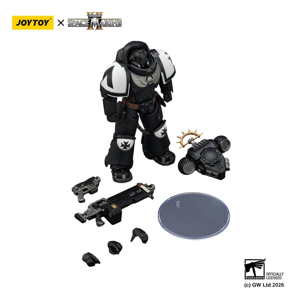 Warhammer 40,000 Actionfigur Game Edition Black Templars Heavy Intercessor 13 cm