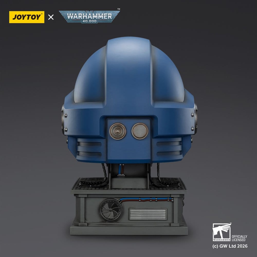 Warhammer 40,000 Captain MkX Helmet & Display Stand Ultramarines 44 cm