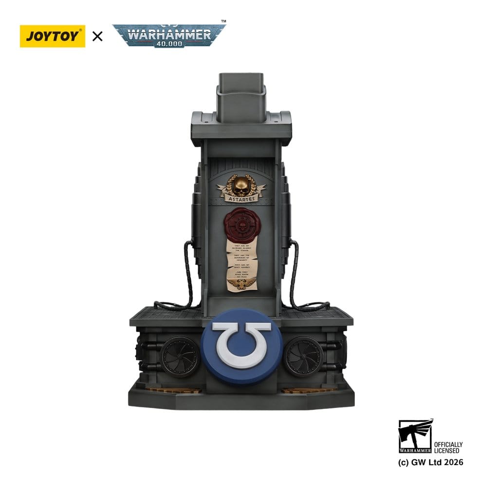 Warhammer 40,000 Captain MkX Helmet & Display Stand Ultramarines 44 cm