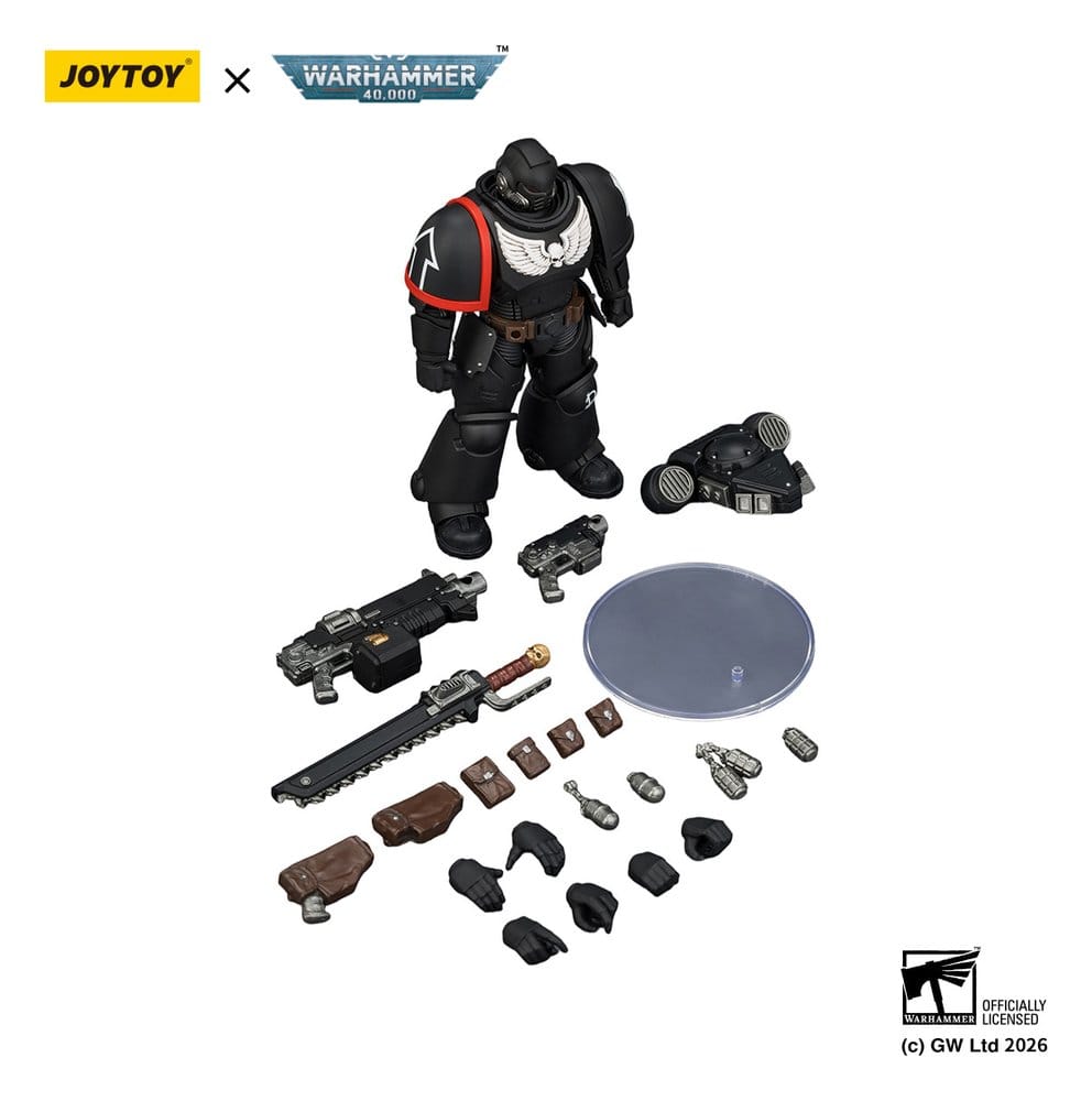 Warhammer 40,000 Actionfigur Raven Guard Intercessor 12 cm