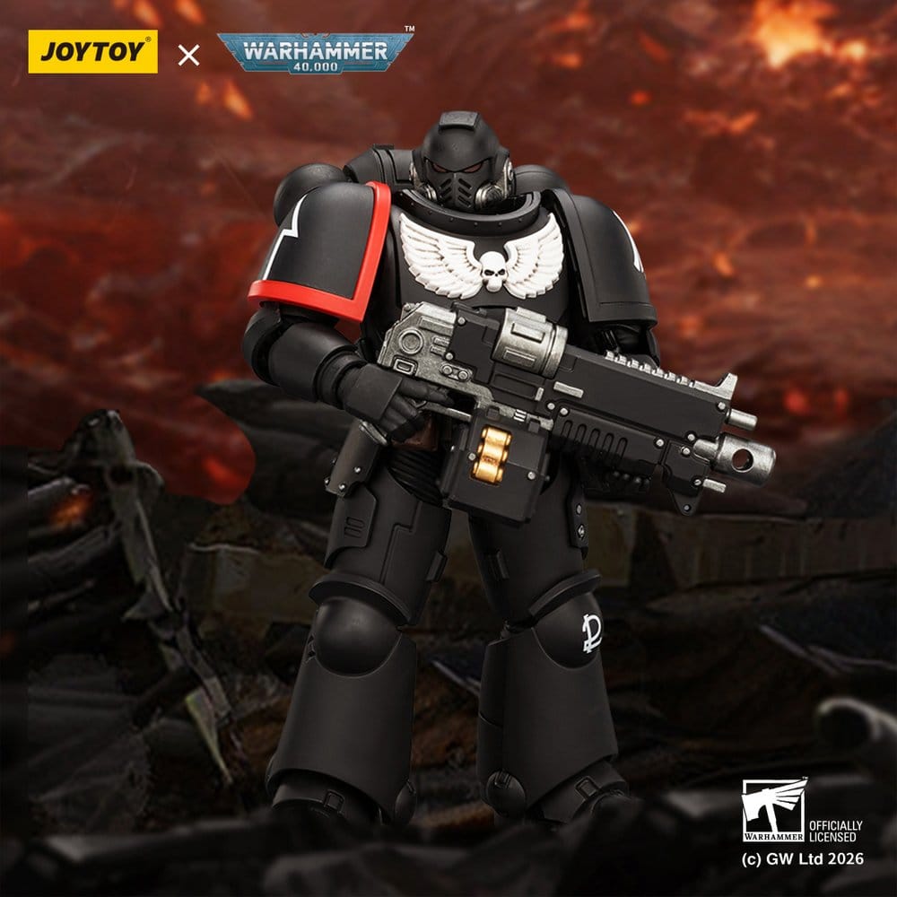 Warhammer 40,000 Actionfigur Raven Guard Intercessor 12 cm