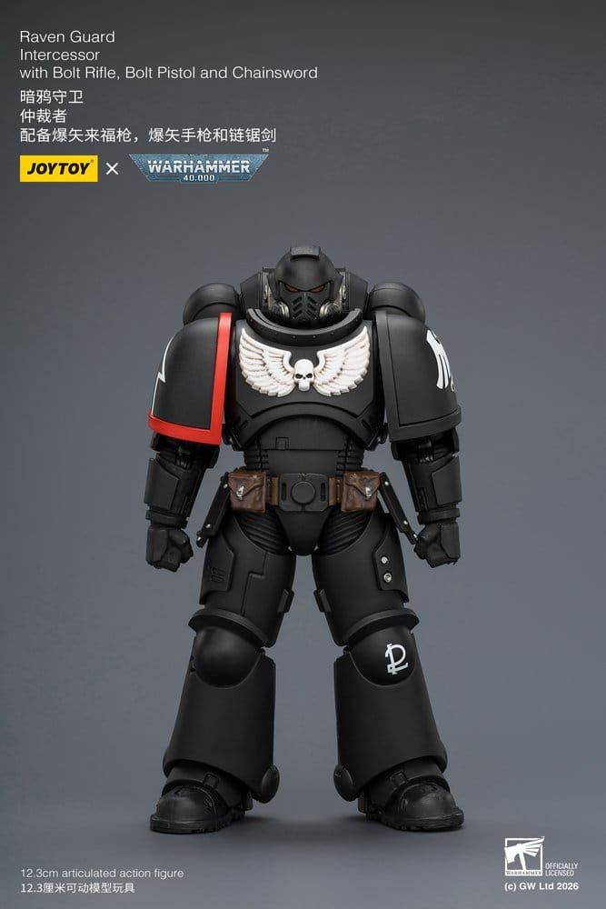Warhammer 40,000 Actionfigur Raven Guard Intercessor 12 cm