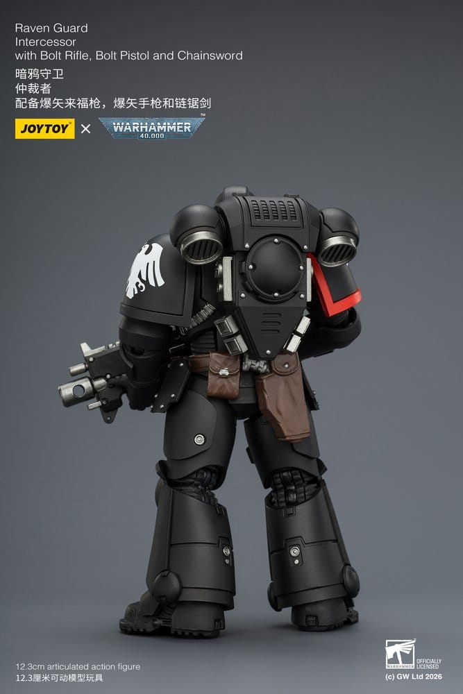 Warhammer 40,000 Actionfigur Raven Guard Intercessor 12 cm