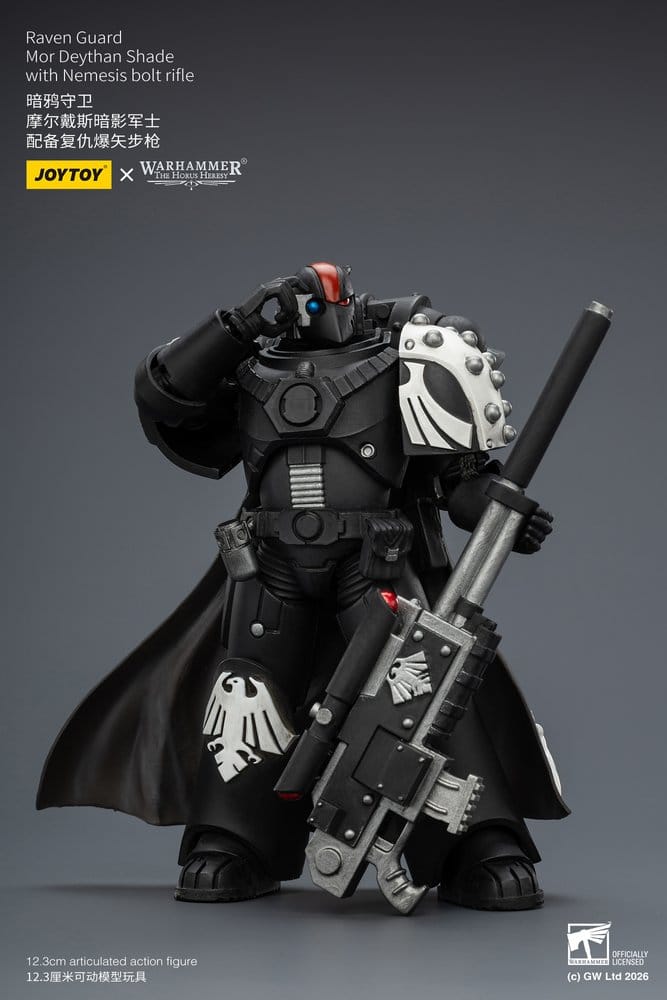 Warhammer 40,000 Actionfigur Raven Guard Mor Deythan Shade 12 cm