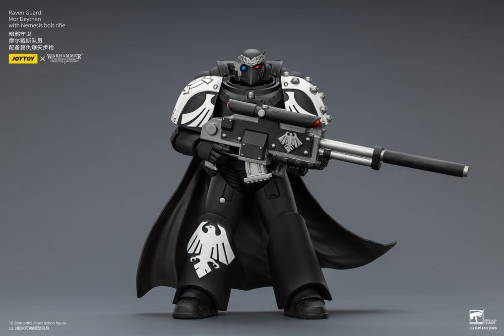 Warhammer 40,000 Actionfigur Raven Guard Mor Deythan 12 cm