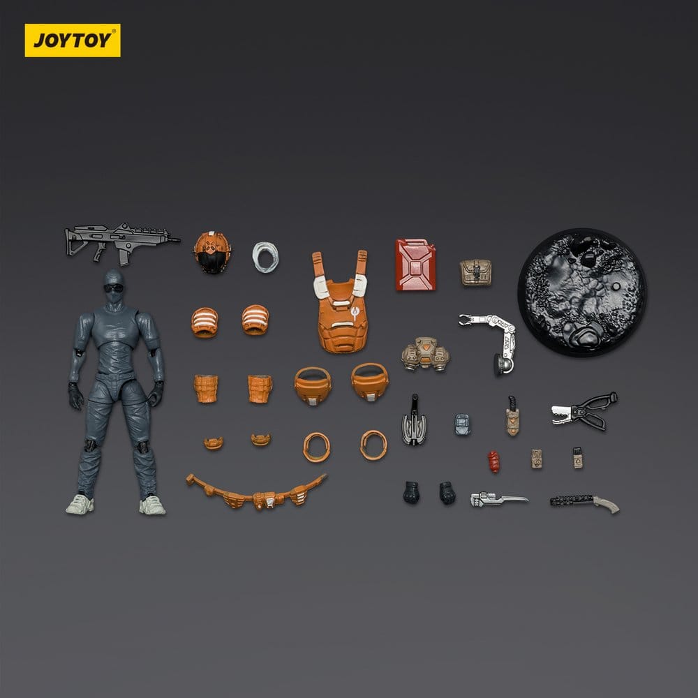 Dark Source Actionfigur Steel Ride Corps Engineer Chris 8 cm