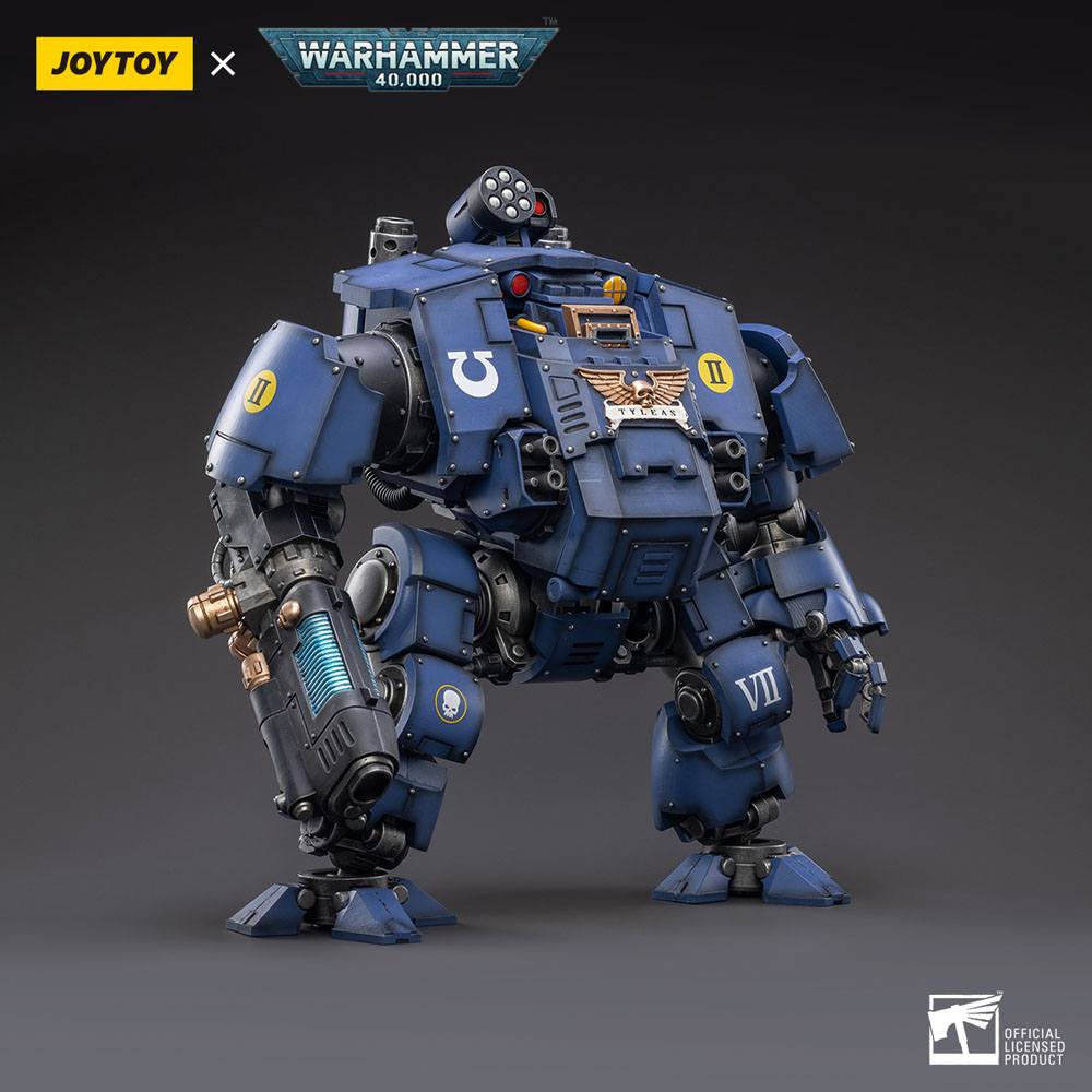 Warhammer 40,000 Actionfigur 1/18 Ultramarines Redemptor Dreadnought Brother Dreadnought Tyleas 30 cm Reproduktion
