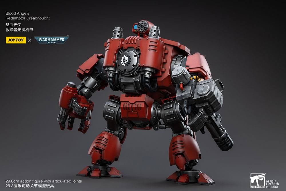 Warhammer 40k Actionfigur 1/18 Blood Angels Redemptor Dreadnought 30 cm