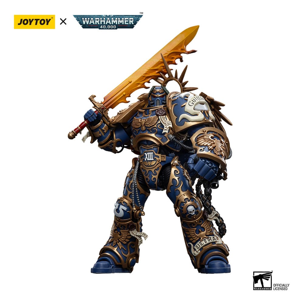 Warhammer 40k Actionfigur 1/18 Ultramarines Primarch Roboute Guilliman 12 cm Reproduktion