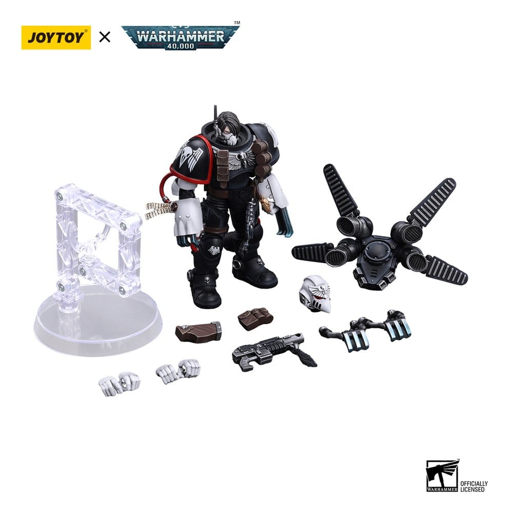 Warhammer 40,000 Actionfigur Raven Guard Chapter Master Kayvaan Shrike 12 cm